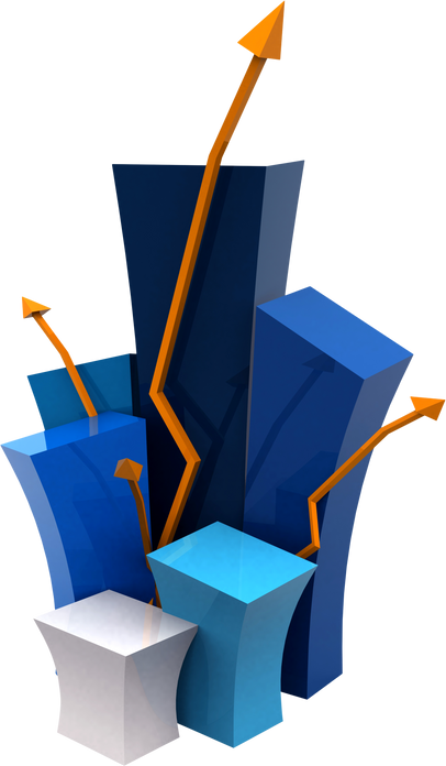 3D Growth Illustration